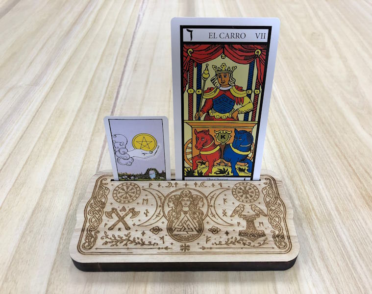 Expositor Cartas del Tarot Triple Diosa Hecate